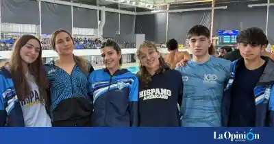Nadadores de Santa Cruz bajaron dos récords provinciales en el Nacional Juvenil y Junior