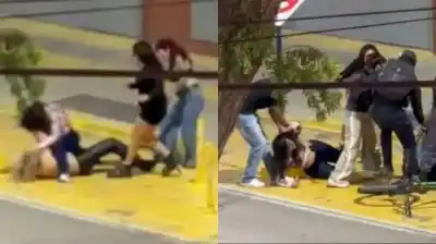 ¿Qué desató la pelea que paralizó una avenida?