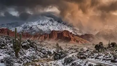 La Rioja se prepara para un fin de semana con nieve y ráfagas que superan los 90 km/h
