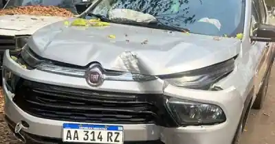 Conductor ebrio pierde el control y termina impactando contra un árbol en Guaymallén