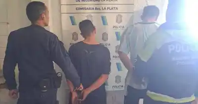 Cargaban un poste robado por las calles de La Plata: lo que pesaba sobre uno de ellos lo selló