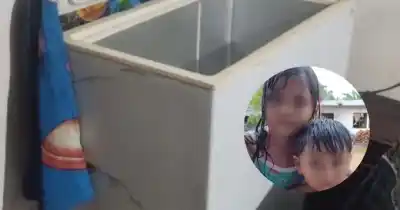 Se escondieron en un electrodoméstico abandonado y el juego terminó en tragedia