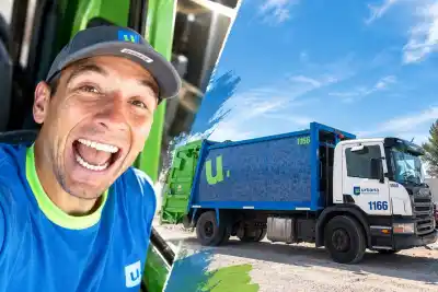 Corren detrás del camión de la basura y una postal los mandó a terapia: la historia de Leonardo y Churry