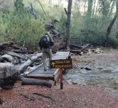 Los Alerces reabrió su sendero más elegido: 2,3 kilómetros hasta los saltos del arroyo Los Pumas