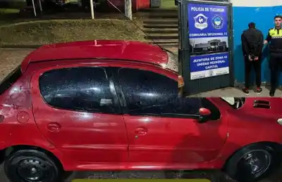 Un transeúnte alertó a la policía sobre un forcejeo en la vía pública