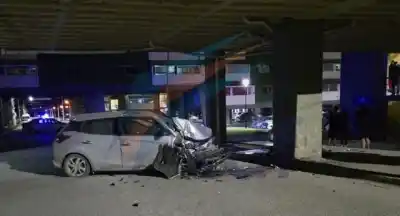 Manejaba en las 200 Viviendas y terminó internado en el Hospital Regional