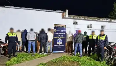 El megaoperativo en Lules terminó con 14 demorados y 10 motos retenidas