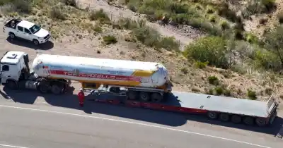 La ruta que quedó cortada por una cisterna con gas volvió a abrirse: el detalle que la trabó