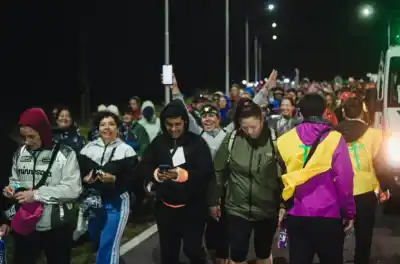 90 kilómetros a pie y una multitud: la peregrinación entrerriana que ya tiene fecha