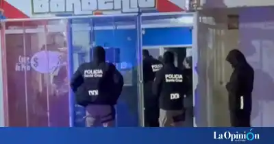 Dos allanamientos en Caleta Olivia: lo que escondían en un local de Eva Perón y en una casa del Rotary 23