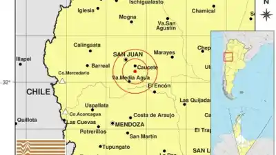 Tembló en San Juan: el sismo de este sábado tuvo un epicentro que pocos esperaban