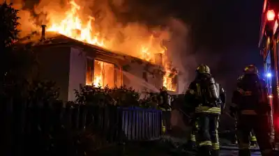 Manejaba de madrugada, vio fuego en una casa y entró: rescató a un jubilado de 89 años y se borró sin dejar rastro