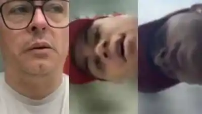 Daba una nota en vivo sobre Lula y desde una bici le arrancaron el celular