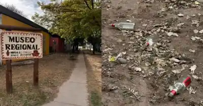 El Museo Regional de J.V. González, tapado de basura: los vecinos estallaron