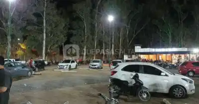 La banda del camión llegó al predio de Gimnasia y Tiro: machetes y disparos en Limache