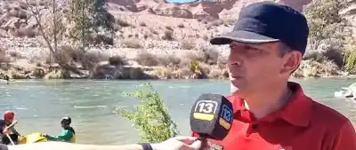 20 bomberos por sábado al río: el entrenamiento que los prepara para lo peor en San Juan