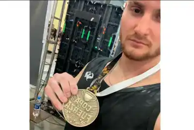 El entrerriano que levantó 625 kilos y volvió a ser campeón nacional de powerlifting