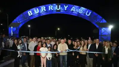 Jaldo inauguró el acceso norte de Burruyacú: los vecinos ya tienen un nuevo espacio para reunirse