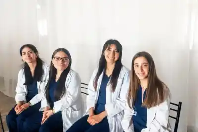 Cuatro nombres y un destino en común: las pasantes de Medicina que llegan a un hospital del interior