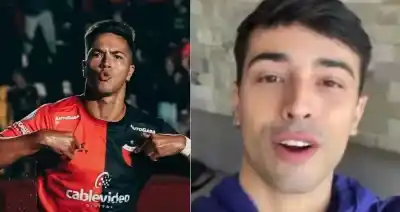 Un futbolista profesional argentino hizo algo que nadie había hecho antes en plena transmisión televisiva