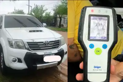 Manejaba borracho y chocó varios autos en Concordia: lo que llevaba la camioneta lo terminó de complicar