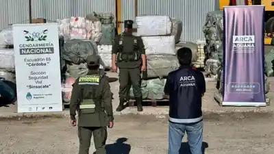 Gendarmes revisaron los papeles de un camión de encomiendas y encontraron algo que no estaba declarado