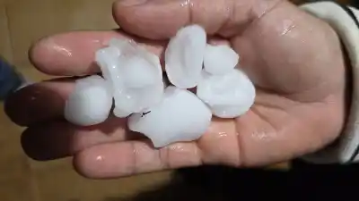 Santa Clara bajo el granizo: las piedras que cayeron y el alerta que viene