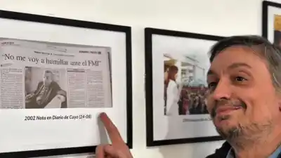 El guiño de Máximo a Uñac que quedó tapado por la foto que nunca se sacaron