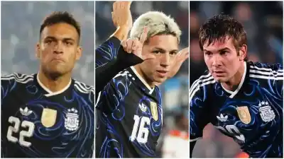 Tres pibes de la Provincia la rompieron en el 7-0 de Argentina: quiénes fueron