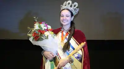 Una joven de la Colectividad Judía se llevó el cetro mayor en la noche de los Inmigrantes
