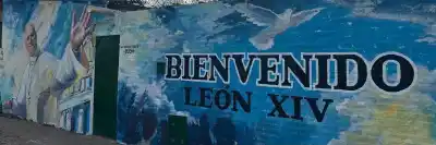 Claypole se prepara para recibir al Papa León XIV: los murales que ya asoman en el camino