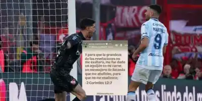 Un penal errado y un mensaje bíblico que dividió a la hinchada