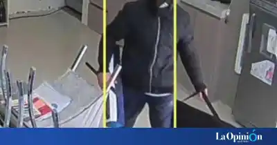 Entró a robar a una casa de Caleta Olivia y una cámara lo captó en plena acción: buscan datos para identificarlo