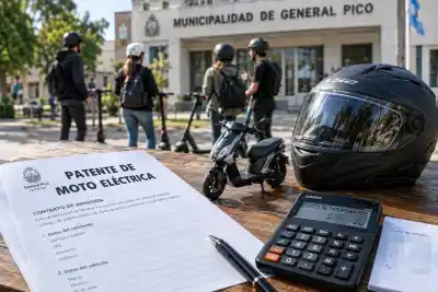 Compró una moto eléctrica importada y no la puede patentar: qué dice el municipio
