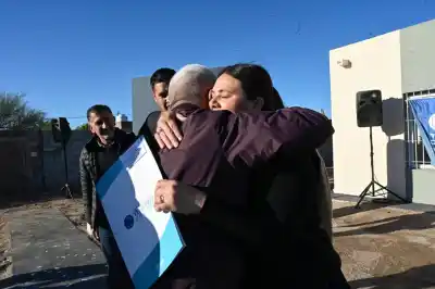 Diez familias del interior de San Luis abrieron la puerta y ya no era una visita: era su casa