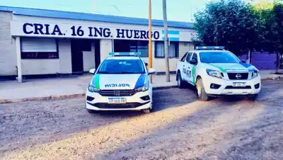 Huergo: la pelea terminó con dos heridos y un allanamiento que dio con un arma inesperada