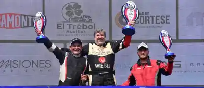 Volvió al TC 4000 después de un tiempo afuera y se subió a lo más alto del podio en Posadas