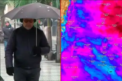 El termómetro de Paraná se derrumba el miércoles: el dato que anticipa lluvias y tormentas