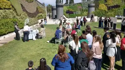 Se casaron en el Parque de Mayo: eligieron un escenario que no es el Registro Civil