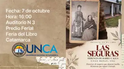 Diego Manuel Díaz presenta "Las Seguras": la historia de las mujeres que dejaron huella