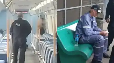 Un hombre armado tomó a una pasajera como rehén en un tren: así fue el tenso operativo que paralizó la línea