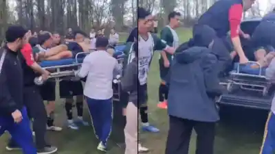 Tres paros y una ambulancia trabada: el torneo dio su versión sobre lo que pasó en la cancha