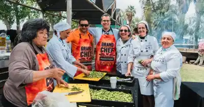 Rawson se quedó con las ganas: la fiesta del espárrago se pasó de fecha y terminó con un risotto de 600 paquetes