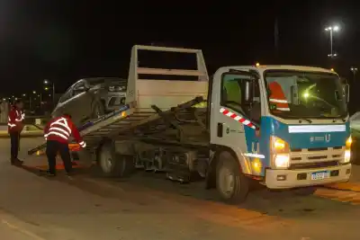 Ushuaia: 13 alcoholemias positivas y una inspectora a punto de ser atropellada en la madrugada