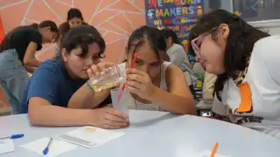 Más de 100 sedes y un mismo desafío: las niñas misioneras que se metieron en la ciencia