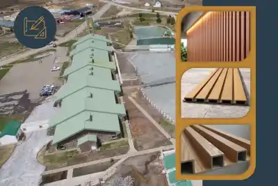 Copahue cambia los baños externos: los materiales que no aguantaban el calor quedaron afuera