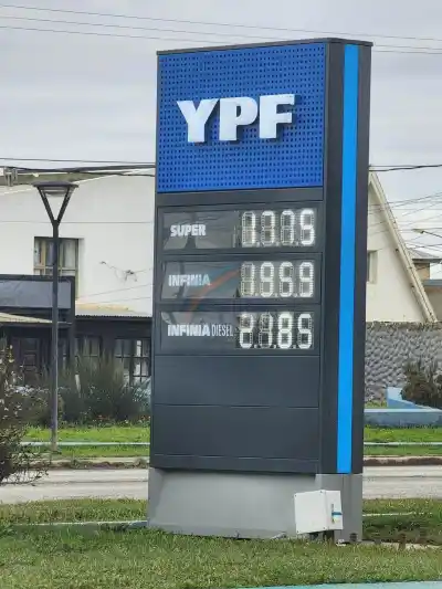 YPF aplicó otro ajuste en Río Grande: la Súper ya roza los $1.800
