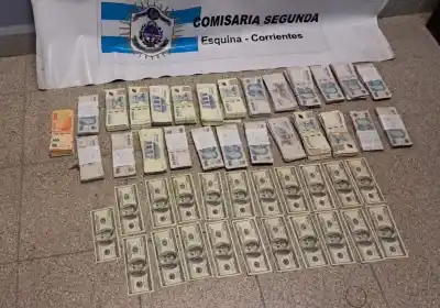Robaron una casa en Esquina y la policía los esperó donde nadie miraba
