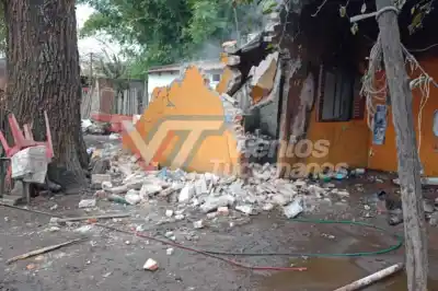Incendio en La Trinidad: Un hombre de “82 años” perdió su casa