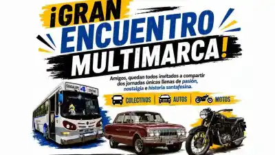 Santa Fe se llena de motores: el Encuentro Multimarcas vuelve con una muestra que nadie quiere perderse